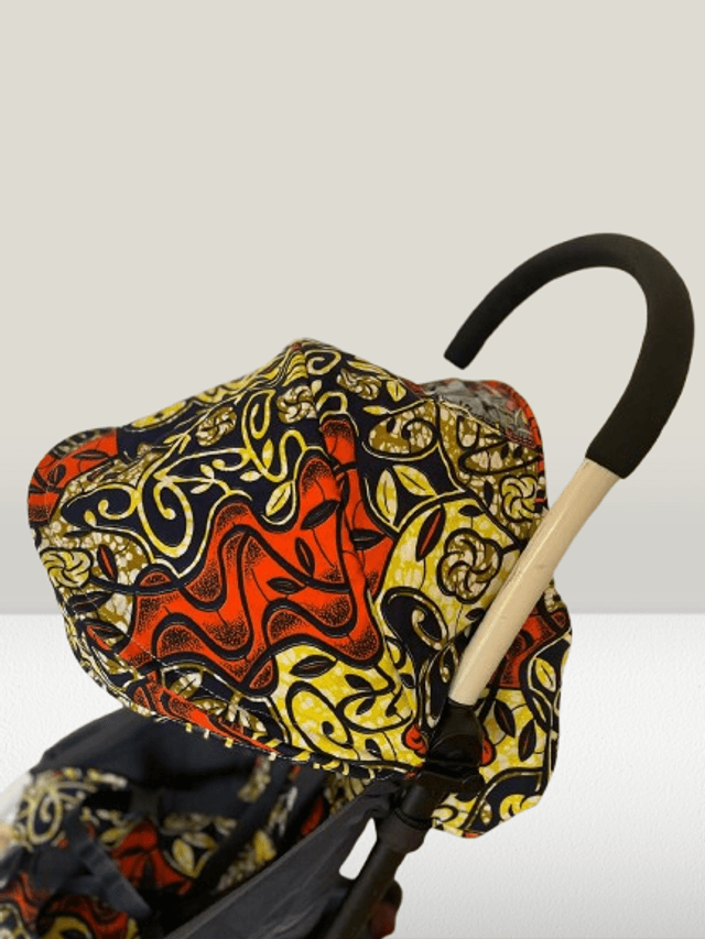 Habillage de poussette yoyo upcyclé - Ondulations
