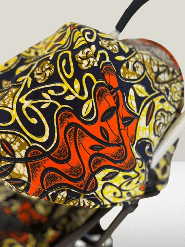 Habillage de poussette yoyo upcyclé - Ondulations
